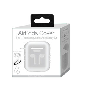 Wireless Gear 4-in-1 Premium Silicone Accessory Kit - White, White, hires