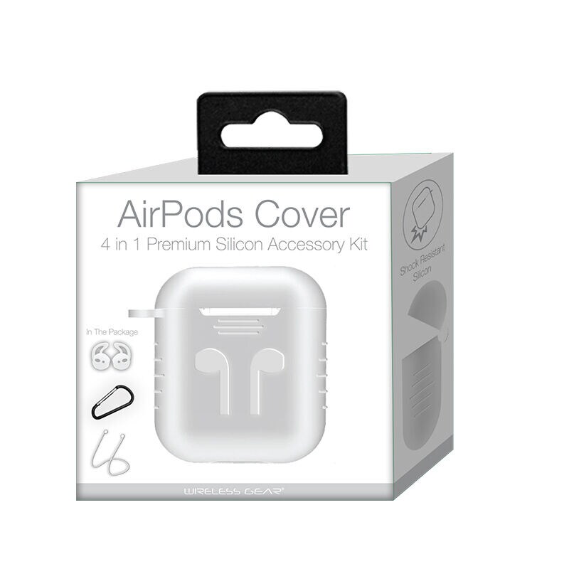 Wireless Gear 4-in-1 Premium Silicone Accessory Kit - White, White, hires