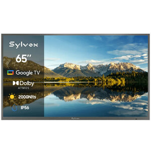 Sylvox - Pool Pro 3.0 65" Class Full Sun 4K UHD LED Smart Google Outdoor TV, , hires