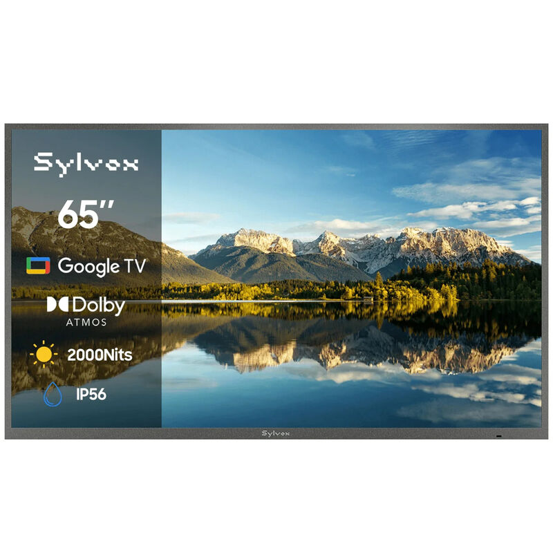 Sylvox - Pool Pro 3.0 65" Class Full Sun 4K UHD LED Smart Google Outdoor TV, , hires