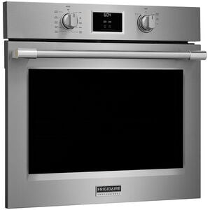 Frigidaire Professional 30 in. 5.3 cu. ft. Steam Electric Single Wall Oven with True European Convection - Stainless Steel, , hires