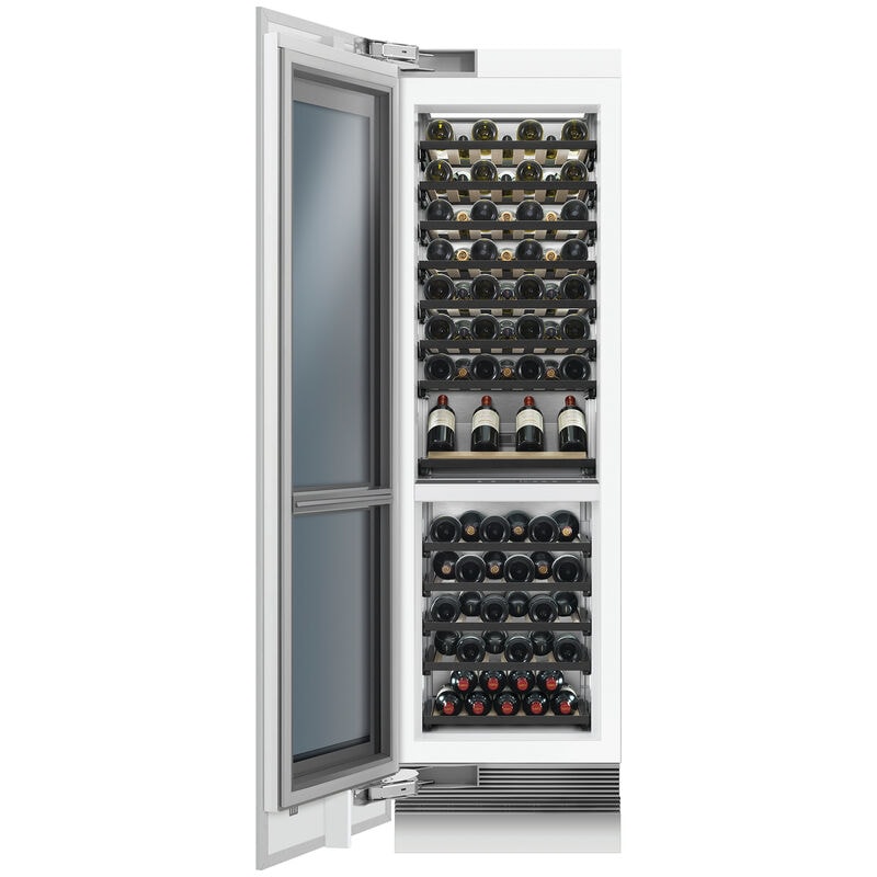 Fisher & Paykel Series 11 24 in. Built-in Column Wine Cabinet with Wood Racks, Dual Temperature Zones & 91 Bottle Capacity - Custom Panel Ready, , hires