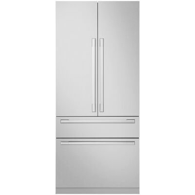 SKS 36 in. French Door Panel with Sleek Handles - Stainless Steel | SKSPK360FMT