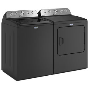 Maytag Pet Pro 29 in. 7.0 cu. ft. Gas Dryer with Sensor Dry & Steam Cycle - Volcano Black, Volcano Black, hires