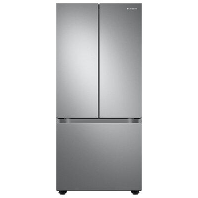 Samsung 30 in. 22.0 cu. ft. Smart French Door Refrigerator with Ice Maker - Stainless Steel | RF22A4121SR