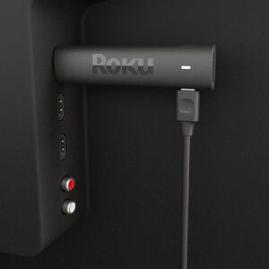 Roku Streaming Stick 4K | Streaming Device with Voice Remote and Long-Range Wi-Fi - Black, , hires