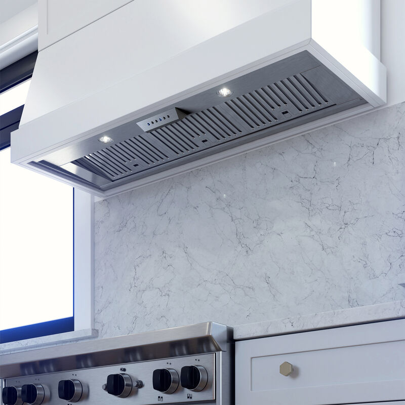 XO 33 in. Standard Style Range Hood with 3 Speed Settings, 1000 CFM, Ducted Venting & 2 LED Lights - Stainless Steel, , hires