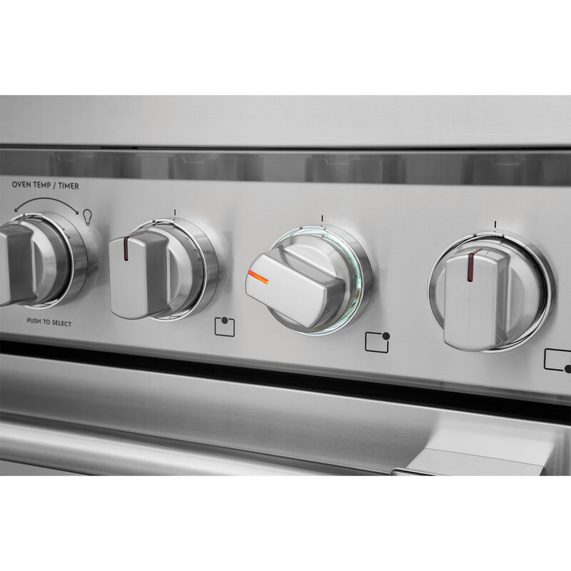 Frigidaire Professional 36 in. 4.4 cu. ft. Dual Convection Electric Range with 5 Induction Burners - Stainless Steel, , hires