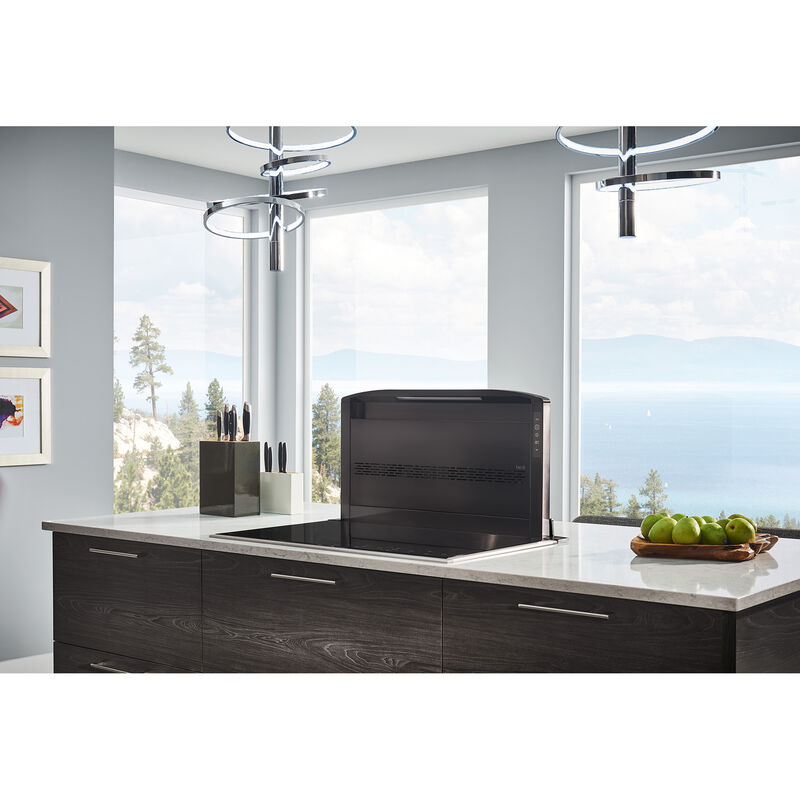 Best D49M Series 36 in. Convertible Downdraft with 4 Fan Speeds - Black Stainless Steel, , hires