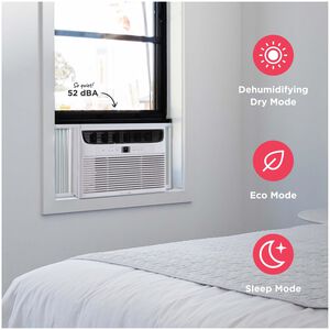 Frigidaire 6,000 BTU 115V Window Air Conditioner with 3 Fan Speeds, Sleep Mode & Remote Control - White, , hires