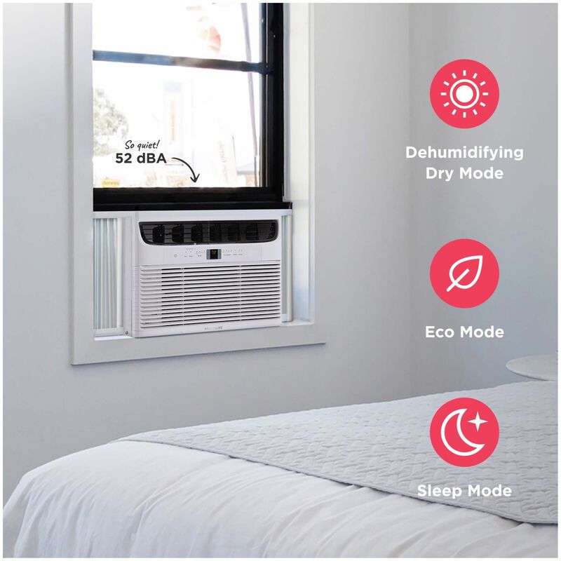 Frigidaire 6,000 BTU 115V Window Air Conditioner with 3 Fan Speeds, Sleep Mode & Remote Control - White, , hires