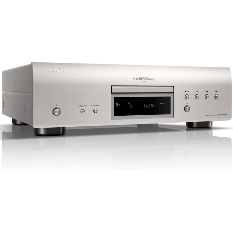 Denon CD/SACD player with Advanced AL32 Processing Plus - Silver, , hires