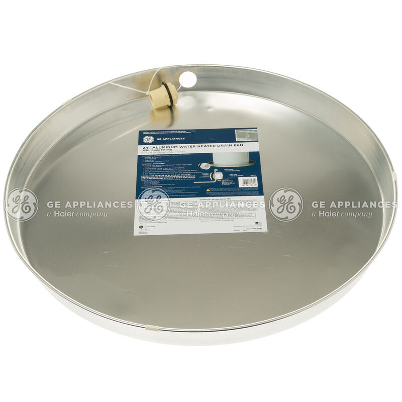 GE 28 in. Aluminum Drain Pans with CPVC Connector, , hires