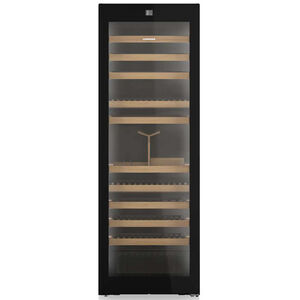 Liebherr 27 in. Smart Wine Cabinet with Wood Racks, Multi-Temperature Zones & 149-Bottle Capacity - Black Stainless Steel, , hires