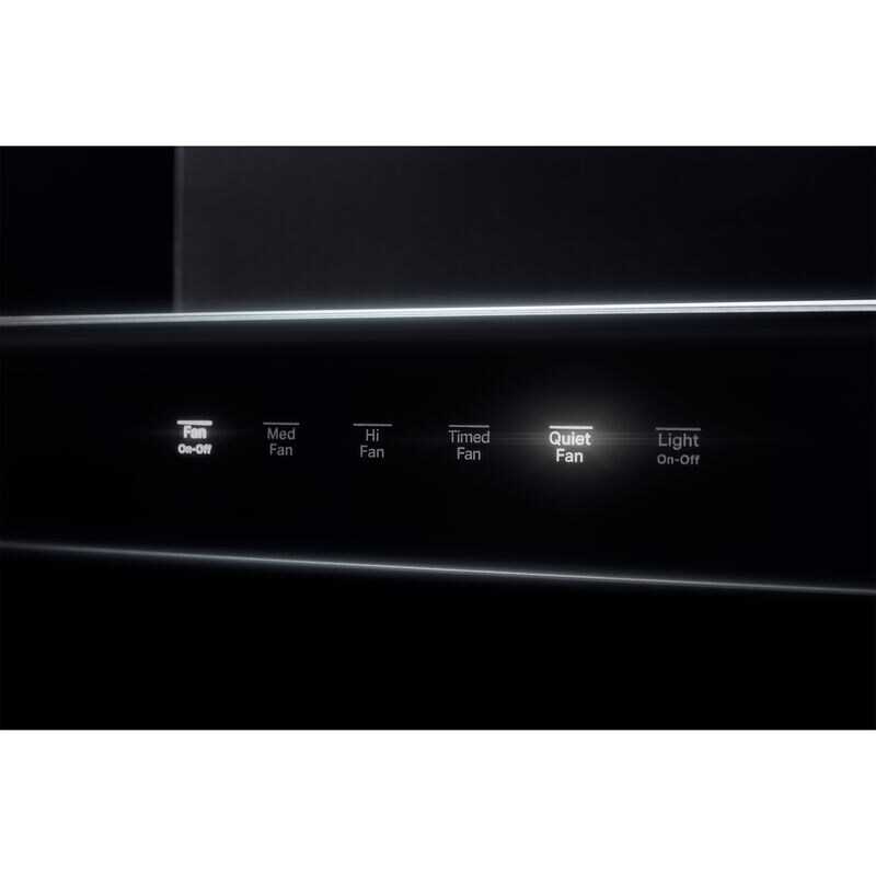 JennAir 36 in. Convertible Chimney Style Range Hood with 550 CFM, 4 Fan Speeds & 2 LED Lights - Stainless Steel, , hires