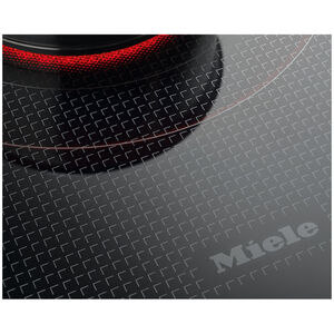 Miele 36 in. 5-Burner 208V Electric Cooktop with Knob Control - Black, , hires