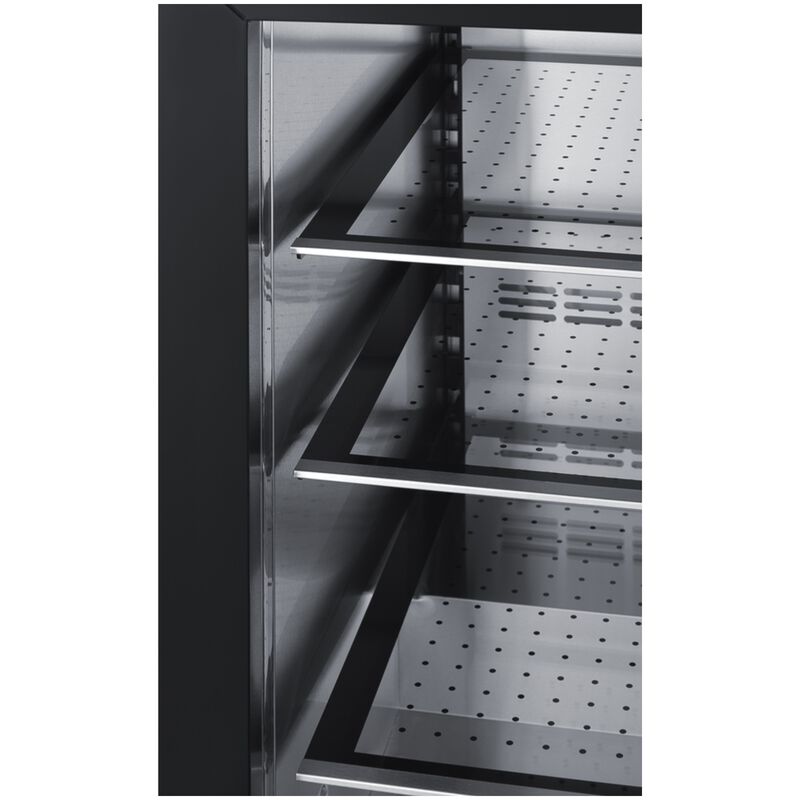 Summit 15 in. Built-In/Freestanding 1.8 cu. ft. Compact Left-Hinged Beverage Center with Adjustable Shelves & Digital Control - Stainless Steel, , hires