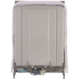 Whirlpool 24 in. Front Control Dishwasher with 57 dBa Sound Level & Pocket - Black, Black, hires