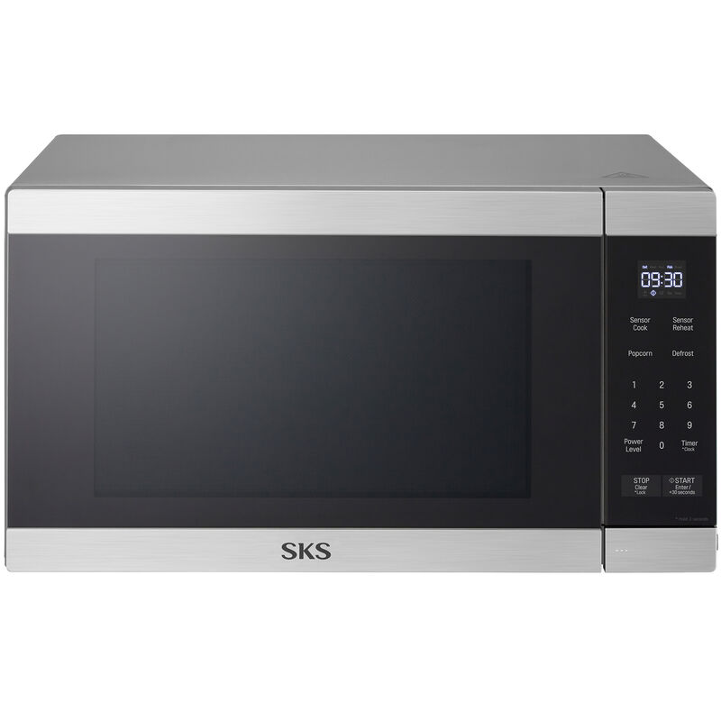 SKS 24 in. 2.0 cu. ft. 1200W Countertop Microwave with Sensor Cooking - Stainless Steel, , hires