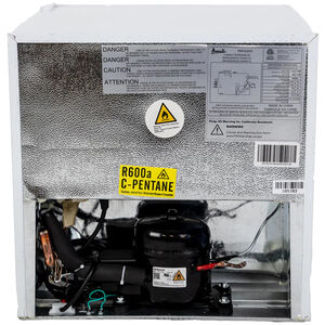 Avanti 19 in. 1.6 cu. ft. Mini Fridge with Freezer Compartment - White, , hires