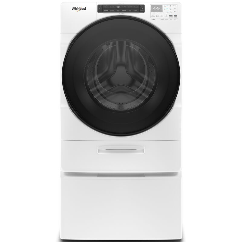 Whirlpool 27 in. 4.5 cu. ft. Electric All-in-One Front Load Washer-Dryer Combo with 1 Dryer Program & Wrinkle Care - White, , hires