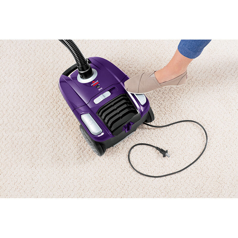 Bissell Zing Multi-Stage Air Filtration Soft Bag Canister Vacuum with On-Board Tools, , hires