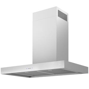 Zephyr Roma Series 36 in. Convertible Chimney Style Range Hood with 600 CFM, 5 Fan Speeds & 2 LED Lights - Stainless Steel, , hires