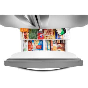 Whirlpool 33 in. 22.1 cu. ft. French Door Refrigerator with Internal Water Dispenser - Fingerprint Resistant Stainless Steel, Fingerprint Resistant Stainless, hires