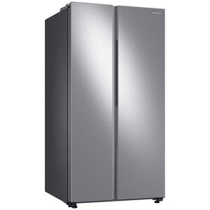 Samsung 36 in. 28 cu. ft. Smart Side by Side Refrigerator with Ice Maker - Stainless Steel, Stainless Steel, hires