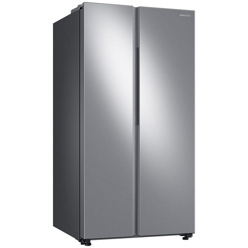 Samsung 36 in. 28 cu. ft. Smart Side by Side Refrigerator with Ice Maker - Stainless Steel, Stainless Steel, hires