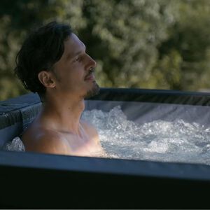 EZLIFE Cabo 4-5 Person Corner Cut Eco Foam Hot Tub, , hires