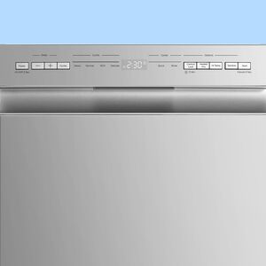 Midea 18 in. Front Control Dishwasher with 52 dBA Sound Level & Pocket Handle - Stainless Steel, , hires