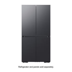 Samsung 4-Door Flex BESPOKE Refrigerator Top Panel - Matte Black Steel, , hires