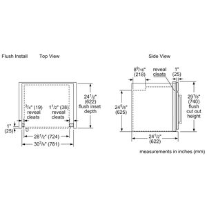 Thermador Professional Series 30 in. 4.5 cu. ft. Smart Electric Single Wall Oven with True European Convection - Stainless Steel, , hires