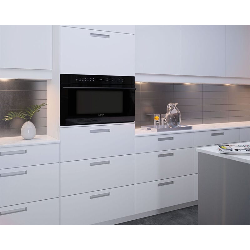 Wolf M Series 30 in. 1.6 cu. ft. 900W Built-In Microwave with Convection & Sensor Cooking - Black, , hires