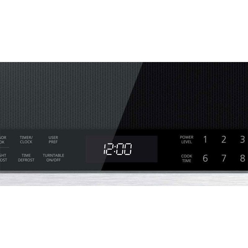 XO 30 in. 1.2 cu. ft. Low Profile Over-the-Range Microwave with 400 CFM & Sensor Cooking - Stainless Steel, , hires