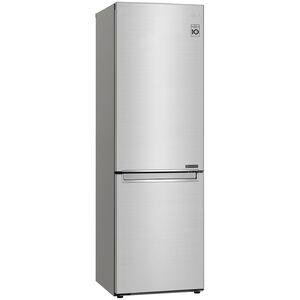 LG 24 in. 12 cu. ft. Counter Depth Bottom Freezer Refrigerator with Ice Maker - PrintProof Stainless Steel, , hires
