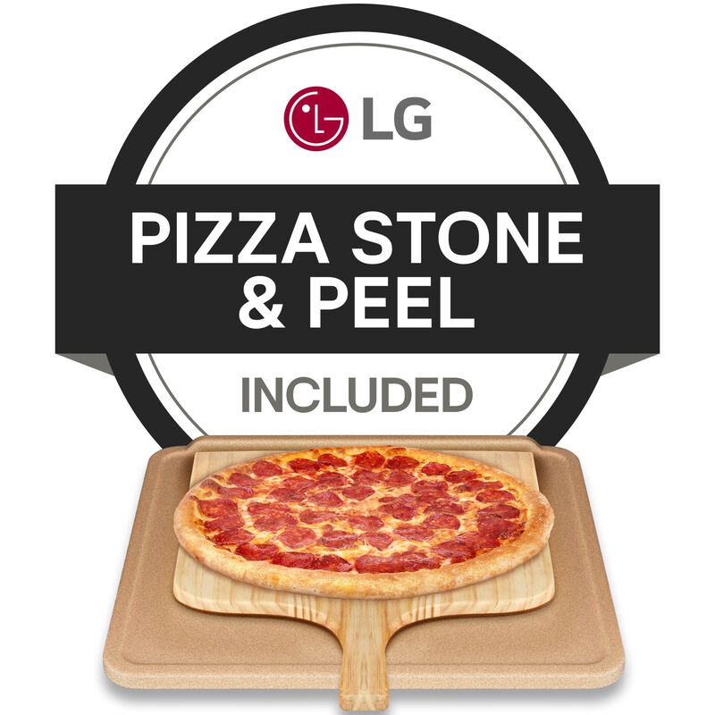 LG 30 in. 6.3 cu. ft. Smart Air-Fry True European Convection Slide-In Gas Range with 5 Sealed Burners & Griddle - PrintProof Stainless Steel, , hires
