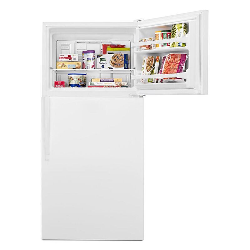 Whirlpool 30 in. 18.2 cu. ft. Top Freezer Refrigerator - White, White, hires