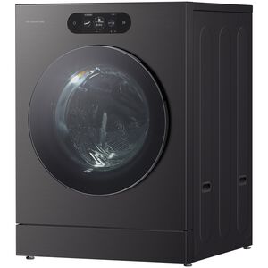LG SIGNATURE 29 in. 5.8 cu. ft. Smart Electric Front Load Ventless All-in-One Washer/Dryer Combo with TurboWash 360 Technology, Sensor Dry, Sanitize & Steam Cycle - Brushed Black Steel, , hires