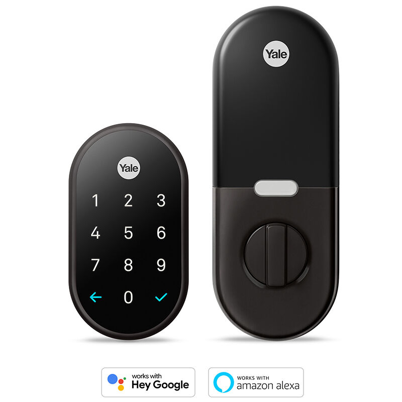 Nest x Yale - Smart Lock with Nest Connect - Black Suede, , hires
