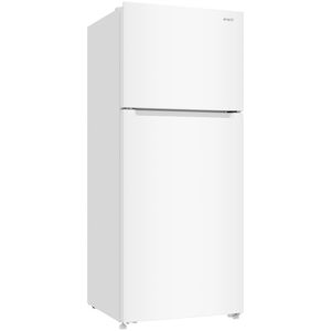 Avanti 28 in. 14.6 cu. ft. Counter Depth Garage-Ready Top Freezer Refrigerator - White, White, hires