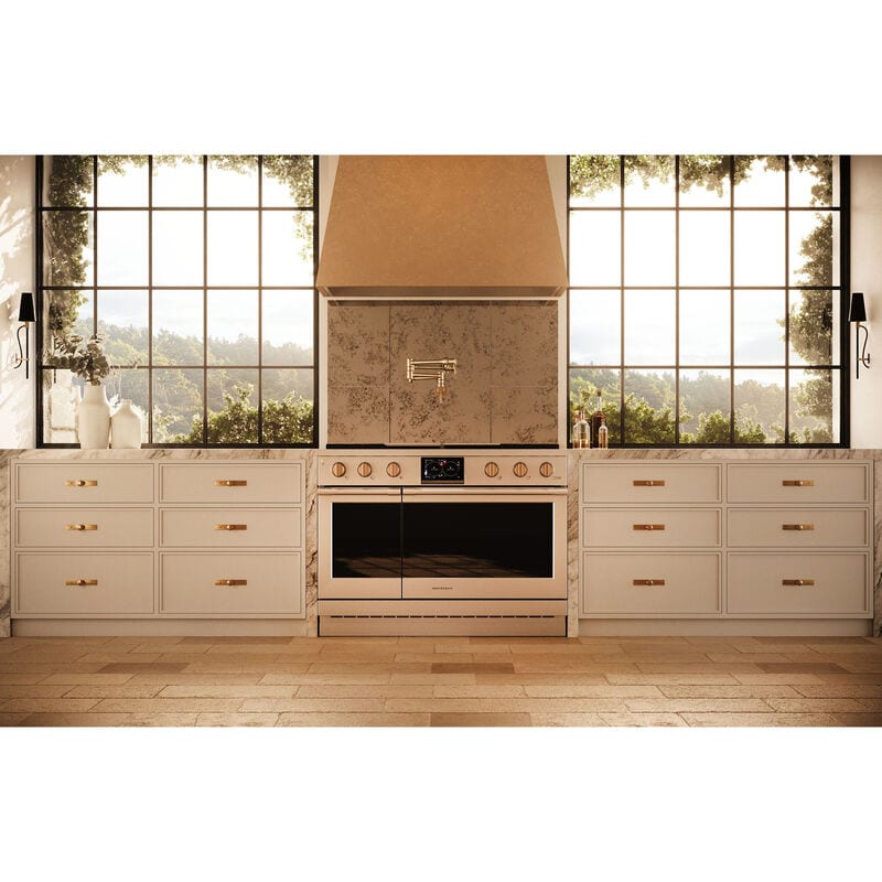 Monogram 48 in. Standard Style Range Hood - Brass, , hires