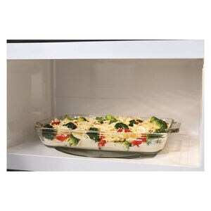 GE 30 in. 1.7 cu. ft. 1000W Over-the-Range Microwave with 300 CFM & Sensor Cooking - Black, Black, hires