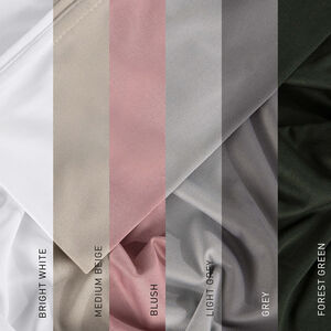 BEDGEAR Dri-Tec Split King / Cal King Size Sheet Set (Ideal for Adj. Bases) - Bright White, , hires