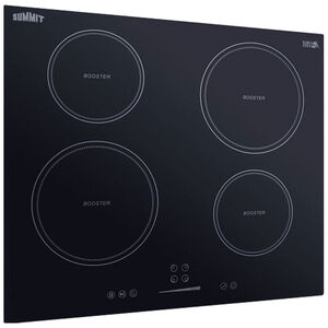 Summit 24 in. 4-Burner Induction Cooktop - Black, , hires