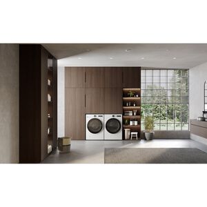 LG 27 in. 7.8 cu. ft. Smart Stackable Ventless Electric Dryer with Heat Pump & Sensor Dry - White, , hires