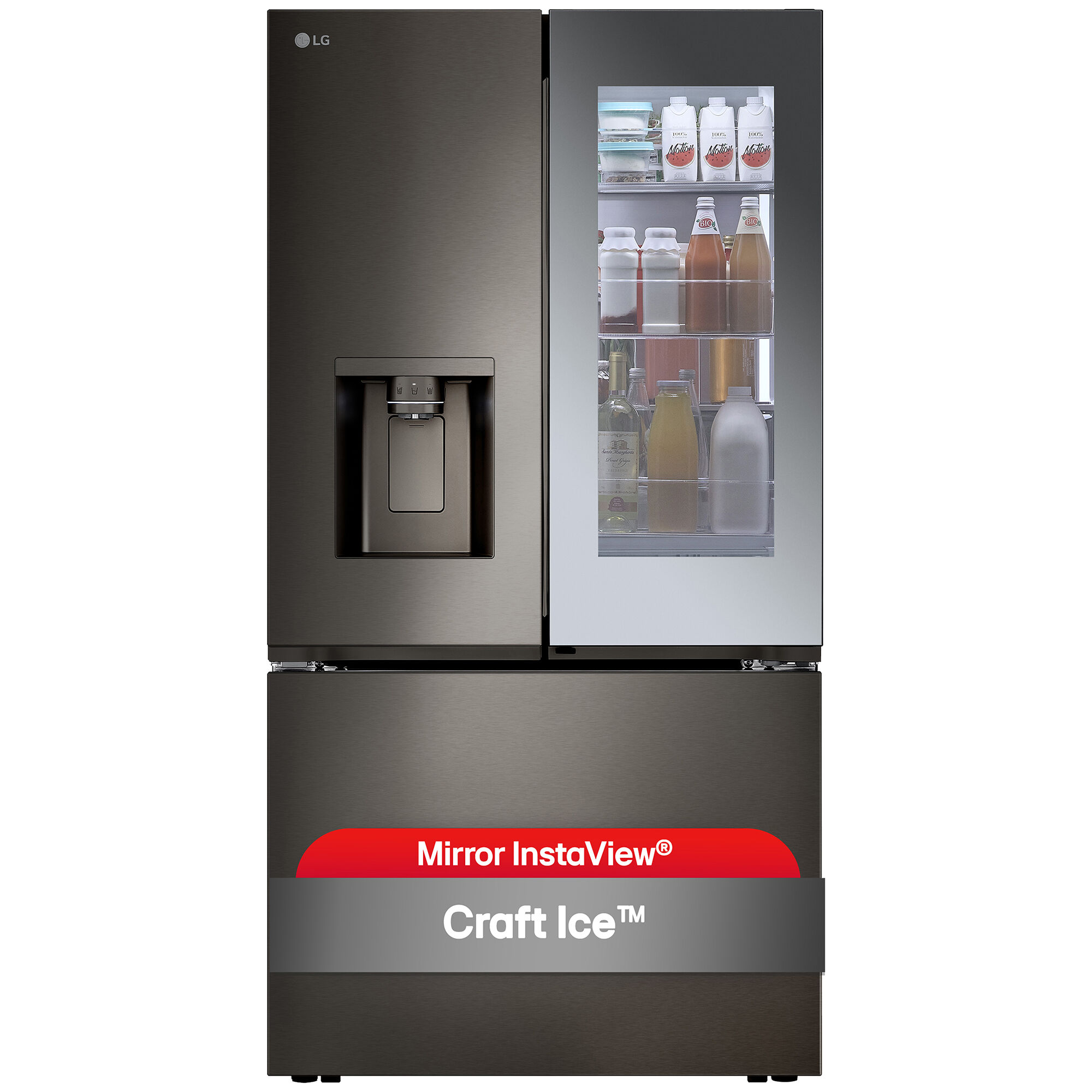 LG InstaView 36 in. 25.5 cu. ft. Smart Counter Depth French Door