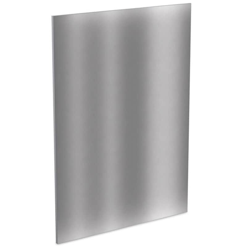Miele Front Panel for Bottom Freezer Refrigerators - Stainless Steel, , hires