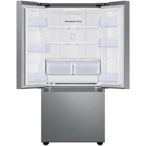 Samsung 30 in. 22 cu. ft. Smart French Door Refrigerator with Water Dispenser - Fingerprint Resistant Stainless Steel, Fingerprint Resistant Stainless, hires